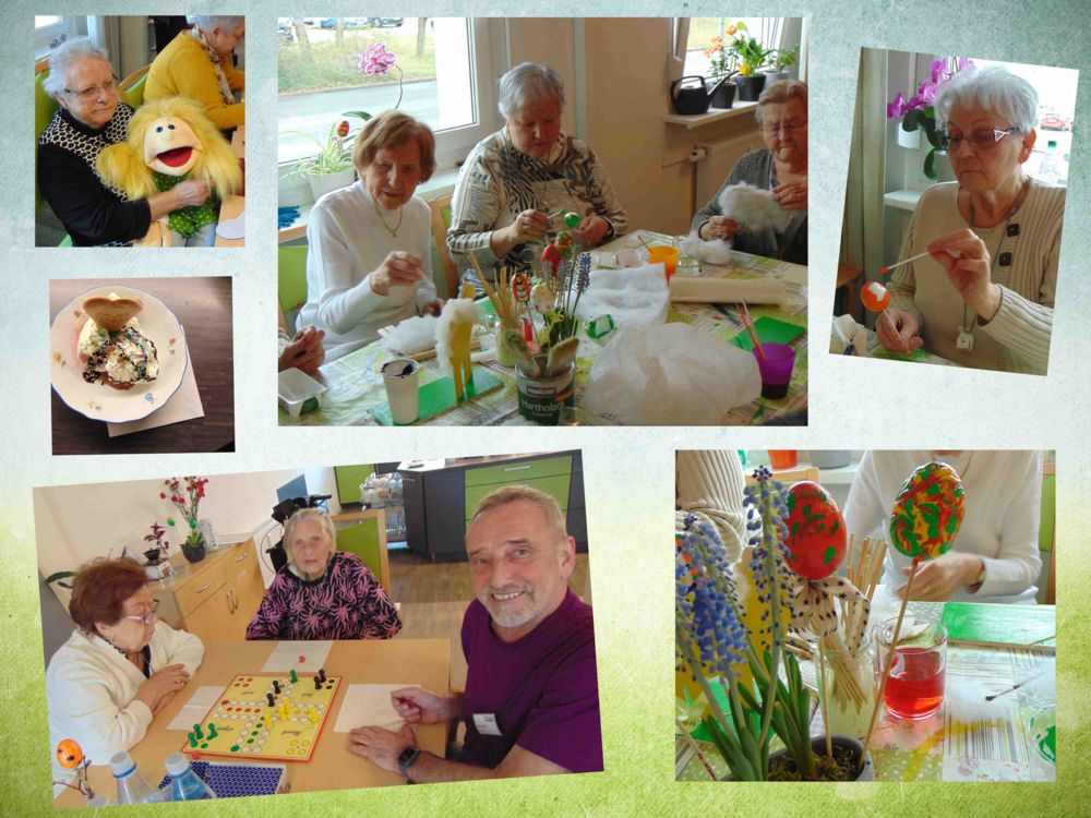 Aktuelle Impressionen der Tagespflege des Pflegeservice Knoblauch